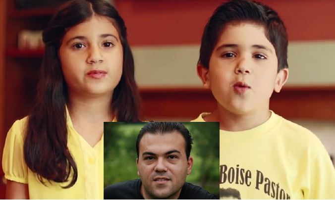 Les enfants du Pasteur Saeed Abetini emprisonné pour sa foi en Iran