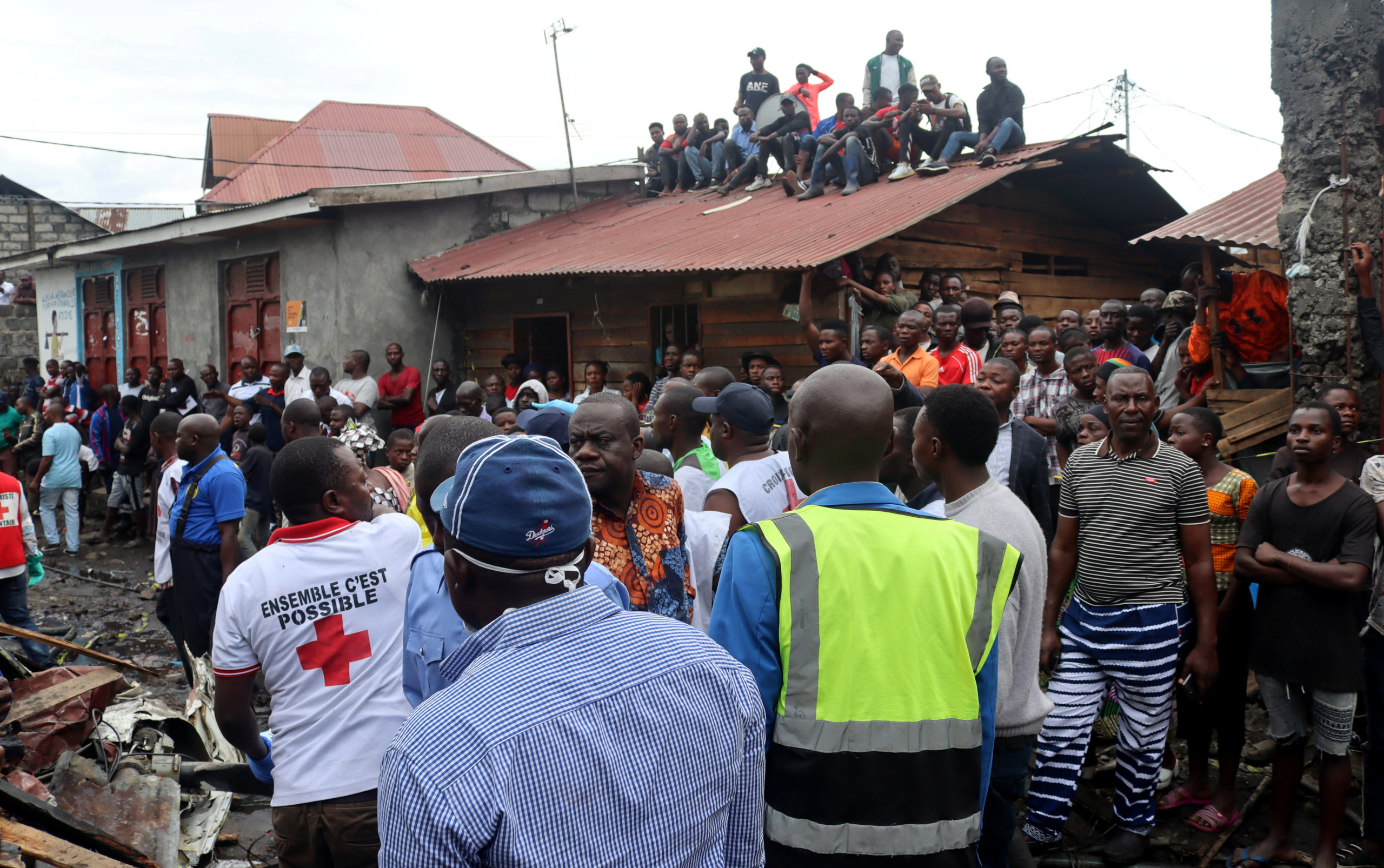 Lourd bilan de l'accident d'avion à Goma, en République démocratique du Congo