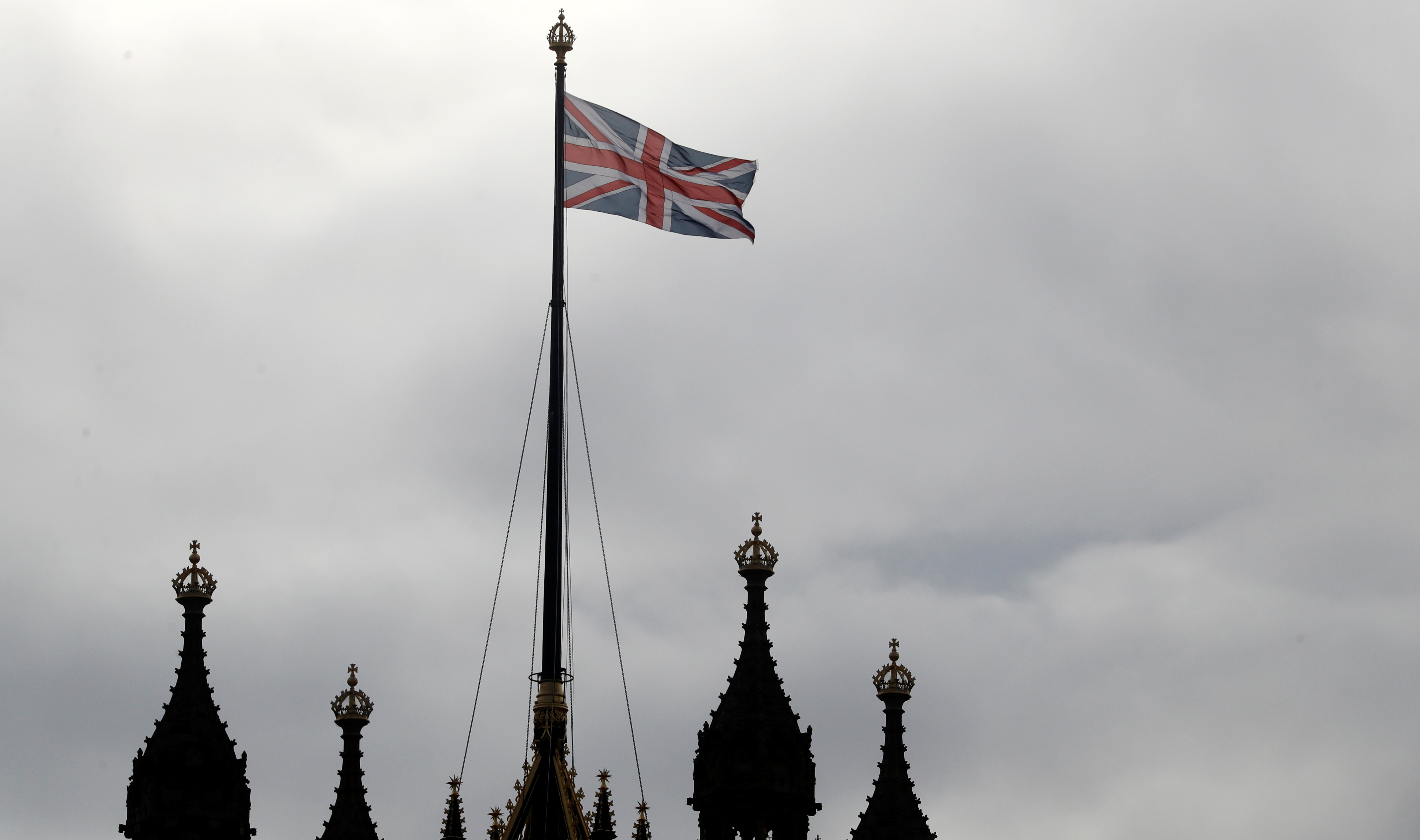 Un Britannique sur deux pense que le Royaume-Uni pourrait cesser d'exister sous sa forme actuelle dans les dix années à venir, selon un sondage Ipsos MORI publié vendredi. /Photo prise le 29 octobre 2019/REUTERS/Yara Nardi