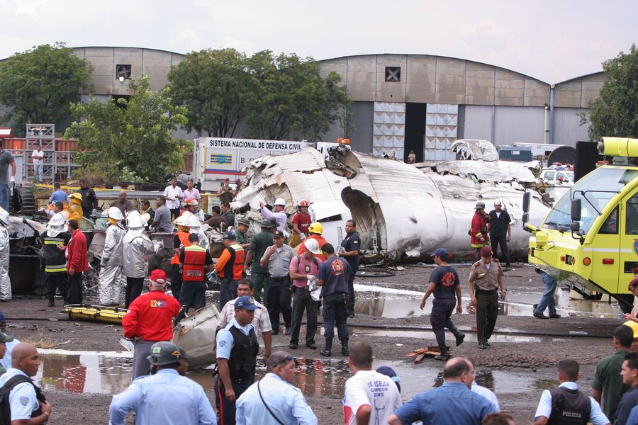 Accident d'avion au Venezuela