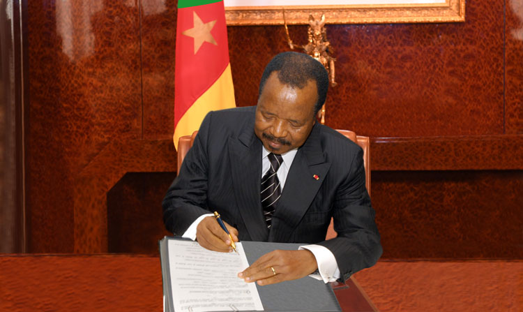 président Paul Biya