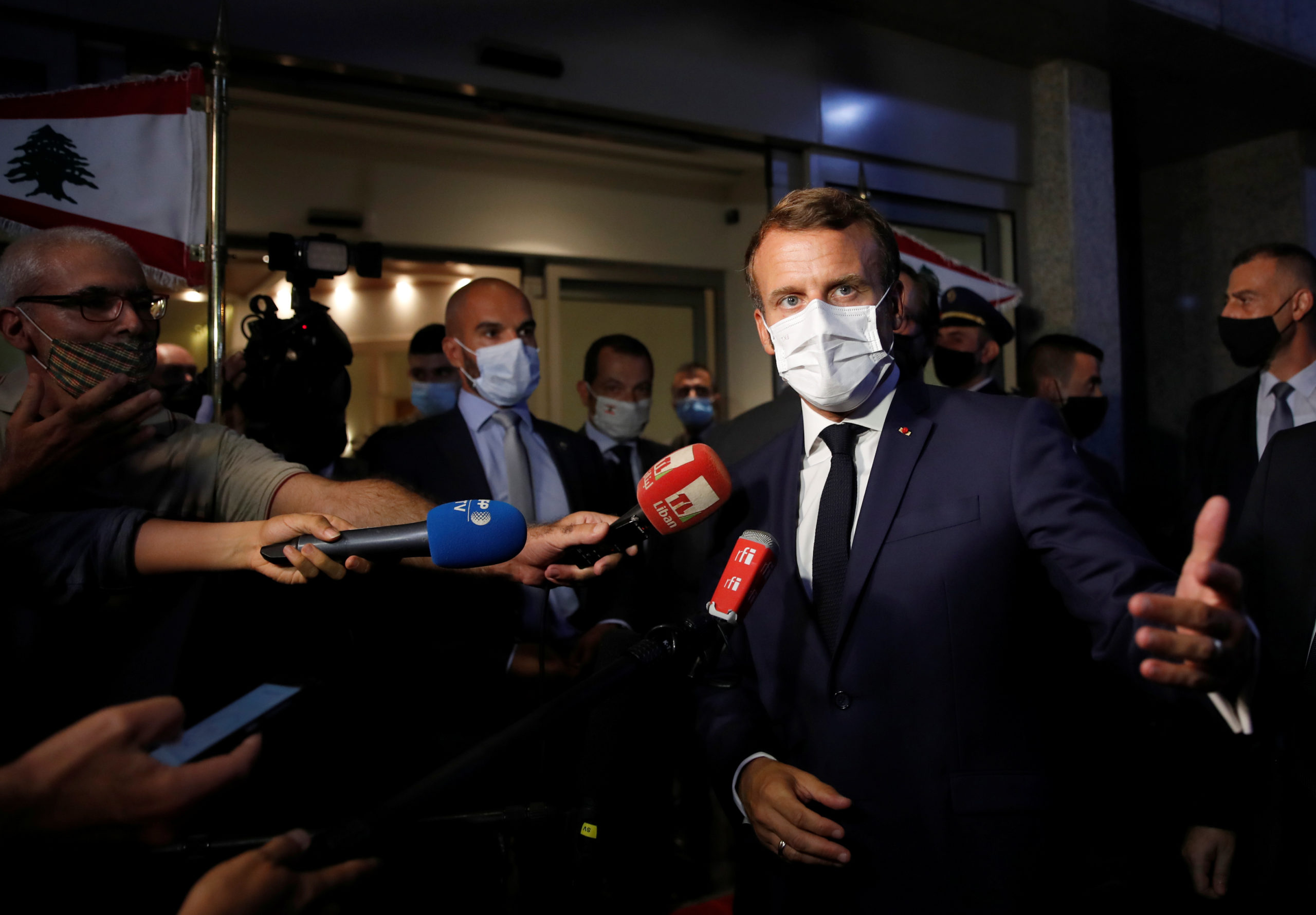 Emmanuel Macron en visite au Liban après la désignation d'un nouveau Premier ministre