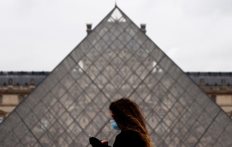 France: Le Louvre a vu sa fréquentation baisser de 72% en 2020