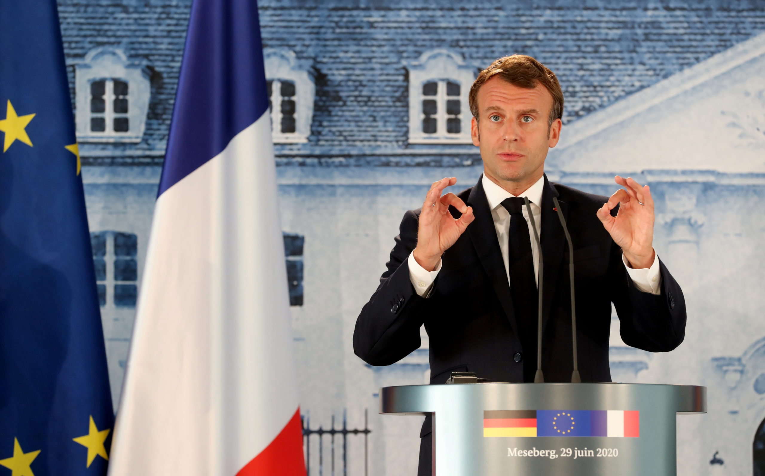 Macron réaffirme son désir d'accord sur le plan de relance de l'UE en juillet